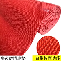 Tine non-slip mat plastic door kitchen oil-proof sliding PVC wear-resistant access and safety Welcome to the door mat