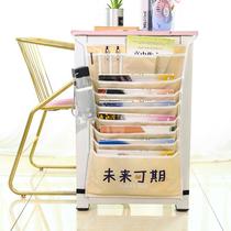 Boy practical simple Girl Non-slip with a book bag Hanging on the desk Beautiful hanging book bag next to junior high school students