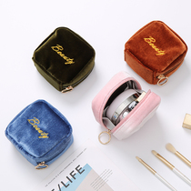 Lipstick bag mini cosmetic bag female portable lipstick bag makeup bag makeup bag with storage bag small size