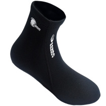 Snorkeling socks non-slip cold-proof warm diving socks cover anti-Coral Beach swimming socks light diving shoes 2MM thick