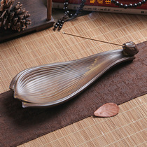Line incense insert seat ceramic creative incense box Deco burser incense antique home sandalwood incense incense