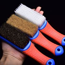 Fingertip twist boutique text play walnut king kong special hard hair pig sideburns nano brush tool set of three