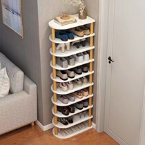 Shoe rack Sub Easy Shoe cabinet doorway Home nip small shoe rack Dorm multilayer provincial space leaning against wall to contain shoe rack