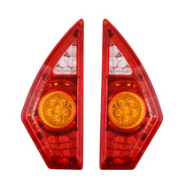 Electric taillight boxcar bus 12V three-four-wheel canopy steering brake reversing integrated three-color rear taillight