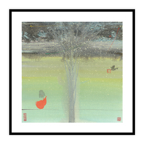 (Framed) Tsinghua Academy of Fine Arts Professor Tian Xutong (Take a break) limited edition print