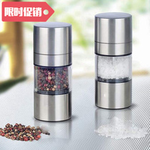 Stainless Steel Manual Salt Pepper Mill Grinder Seasoning Mu