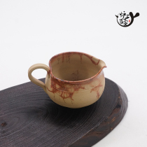 Japan imported often slippery burnt guanchuanren hand made algae hanging kiln change back hand soup cold tea tea set kung fu tea set