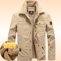 Battlefield jeep new jacket mens coat spring and autumn thin cotton short lapel top jacket short coat