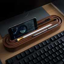 AUDO | otherwise otherwise | New product shape storage box black walnut pen box stationery box