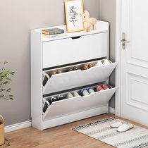 Dump type shoe cabinet 17CM ultra-thin household door large capacity 24CM into the door one-piece economic storage entrance cabinet