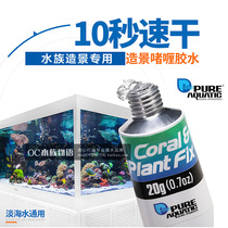 P brand glue SPS gel glue LPS glue Hard bone coral glue aquatic grass glue can be used underwater super Alongfa