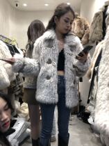 REMAIN thirteen rows Winter French temperament wool jacket faux fur coat women small man tide 6631