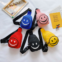 Boy Korean version of small crossbody bag boy outdoor fashion personality small backpack 2021 new childrens chest bag tide