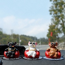 Car Net red creative method fighting domineering sofa dog bully dog personality car accessories gifts car ornaments