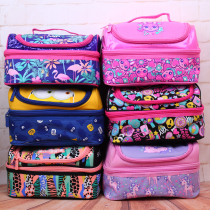 Australia smiggle Space Cat Student Handle Bag Outdoor Insulation Ice Pack Lunch Bag Childrens Gift