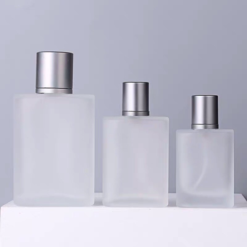 Perfume sub-bottling high-end 100ml high-end cosmetic bottle exquisite 30ml glass spray empty bottle 50ml sub-pack