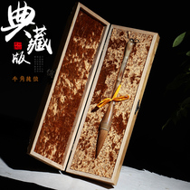 Book beam Natural Cattle Angle Pure Wolf Major Pen Professional Sheep Pen Crusade High-end Chinese Painting Create Crush Crush Create Crush for Adults Practice Special Brush Gift Box Set Gift Gift Gift