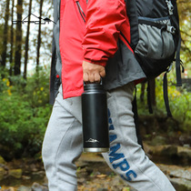CAMPOUT Travel Vacuum Insulated Cups Outdoor Sports Pot 1L On-board Camping Portable Stainless Steel Cold Bottle