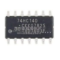 Original 74HC14D logic chip NOT gate CMOS Schmidt trigger SOIC14