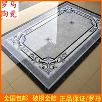 Living room parquet floor tiles 800x800 European dining room jigsaw puzzle tile aisle porch microstone mosaic tile