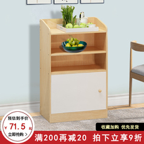  Dining side cabinet locker Modern simple cabinet locker Living room wall household cupboard Kitchen dining room tea cabinet