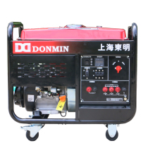 Dongming DONNMIN single three-phase and other power 8KW portable petrol generating set DMDS10000CXD-GT