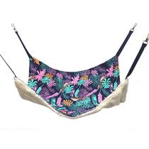 Canvas Cat Hammock Winter Summer Dual-use Hung Cat Bed Feline Cat Cot Cat Cowl Bed All Season Universal Cat Mat