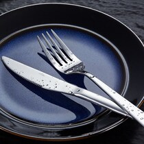 Spoon western cutlery to eat steak cutlery set beef household combination Western restaurant cut storage creative Nordic