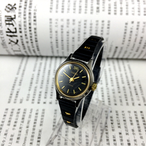 Original inventory Shanghai Haida brand black shell black surface black steel belt womens mechanical watch diameter 23 mm