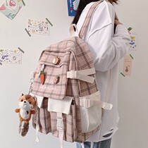 School bag Primary School students Korean version of cute Net red day college wind forest female hipster junior high school students Japanese and Korean