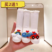 Baby socks spring and autumn cotton socks newborn baby socks boneless baby loose 0-3-12 months