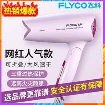 Feike hair dryer Home dormitory students silent silent low power hair care hair dryer Hot and cold air FH6355