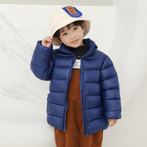 Anti-season baby Collar Boy Cotton Clothing 2022 Winter 3 Year Old Children Cotton Padded Jacket Cotton Clothing Light And Thin Children Jacket Children Clothing