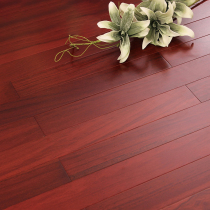 Buy bare board in advance Natural wild log floor Pure solid wood floor Two-winged beans dragon and phoenix sandalwood non-geothermal