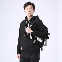 LAYNOS Renos 360 gr Cloud cashmere with cap sweatshirt mens hat blouses long sleeves thick hooded sweatshirt sport 151