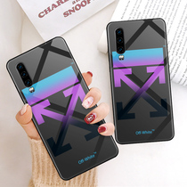 offwhite mobile phone shell Huawei p30 Xiao Zhan with the same nova5pro Xiao Zhan p20 tide brand mate20pro genuine nova4 5i silicone 3 gradient color