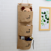 Rental House Wall Cashier Bag Small Items Bag Small Cloth Bag Hanging Object Wall-mounted Wall Hanging Wall Hanging Hanging Hood Wall