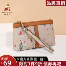Scarecrow clutch bag woman 2022 new fashion large capacity multi-function handbag Korean version of the small handband coin purse