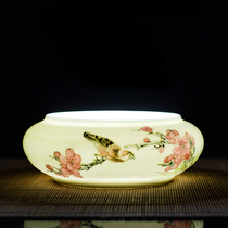 Value Preservation Collection Department 70s Collection Hongjiang Ball Clay Mineral Paint Hand-painted Ashtrays Swing Piece Wenhouse Supplies