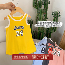 Chen Grand Pigs L Mom Baby Vest One-piece Clothes Summer Baby Sleeveless to Wear Out Khaama Casual Climbing