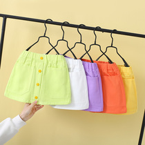 Girl autumn 2021 New Baby tide childrens clothing childrens long clothes Korean version of childrens foreign style printing casual wear