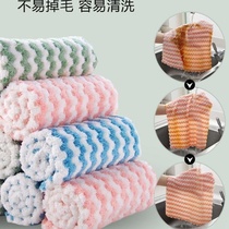 Thickened dishwashing cloth non-oil kitchen cleaning cloth absorbent dishwashing dish artifact wipe table wipe bowl clean cloth