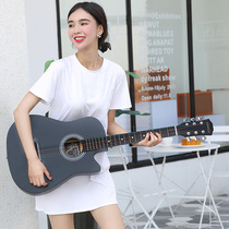Beginner guitar boys and girls students practice 41-inch 38-inch folk music guitar beginner instrument
