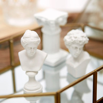 Nordic Simplicity Joins Cold Light Wind Mini Resin Plaster Pendulum Venus Williams Decorative Pendulum shooting props