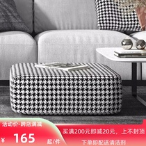 Nordic light extravaganza Thousand Birds Chic sofas Bench Living Room Tea Table Doorway Swap for a small square foot stool