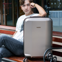 Seven Wolves Pull Rod Case Men 24 Inch Universal Wheels Suitcase Woman Zipped 28 Cryptobox 20 inch Suitcase Den case