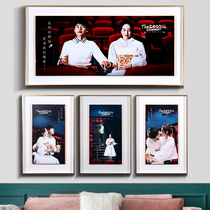 Custom wedding photo photo wall baby children decoration large picture frame hanging wall combined creative living room bedroom background wall