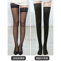 Japanese GP thin black stockings half leg long tube ins cross knee socks 2021 lace sexy thigh high socks