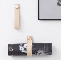 Nordic ornaments wall storage newspaper storage clothes hook Danish home storage accessories wall decoration