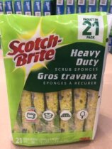 Canadian Scotch Wood cotton Scout kitchen dishwashing artifact 21 pieces